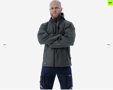 Куртка-софтшелл Brodeks KS 232, серый