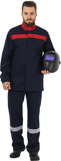 Костюм Гефест 2, т.синий-красный