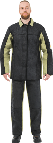 Костюм для сварщика комбинированный усиленный со спилком 2,3