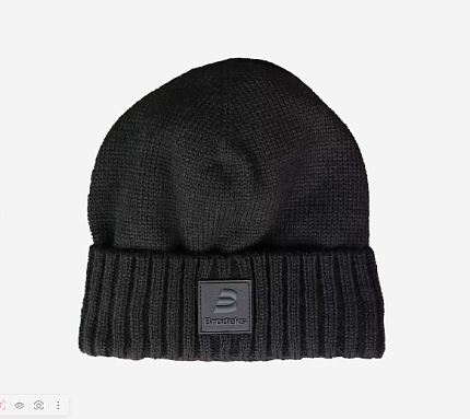 Шапка Brodeks Regular Fleece KM151, черный