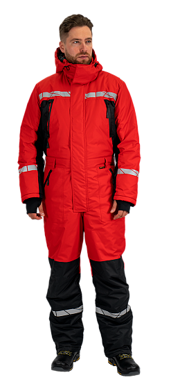 Комбинезон ПИЛОТ зимний красный