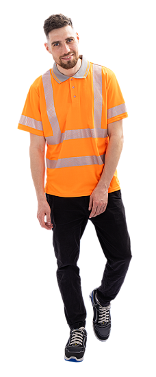 Рубашка ПОЛО(СП-3) оранжевая